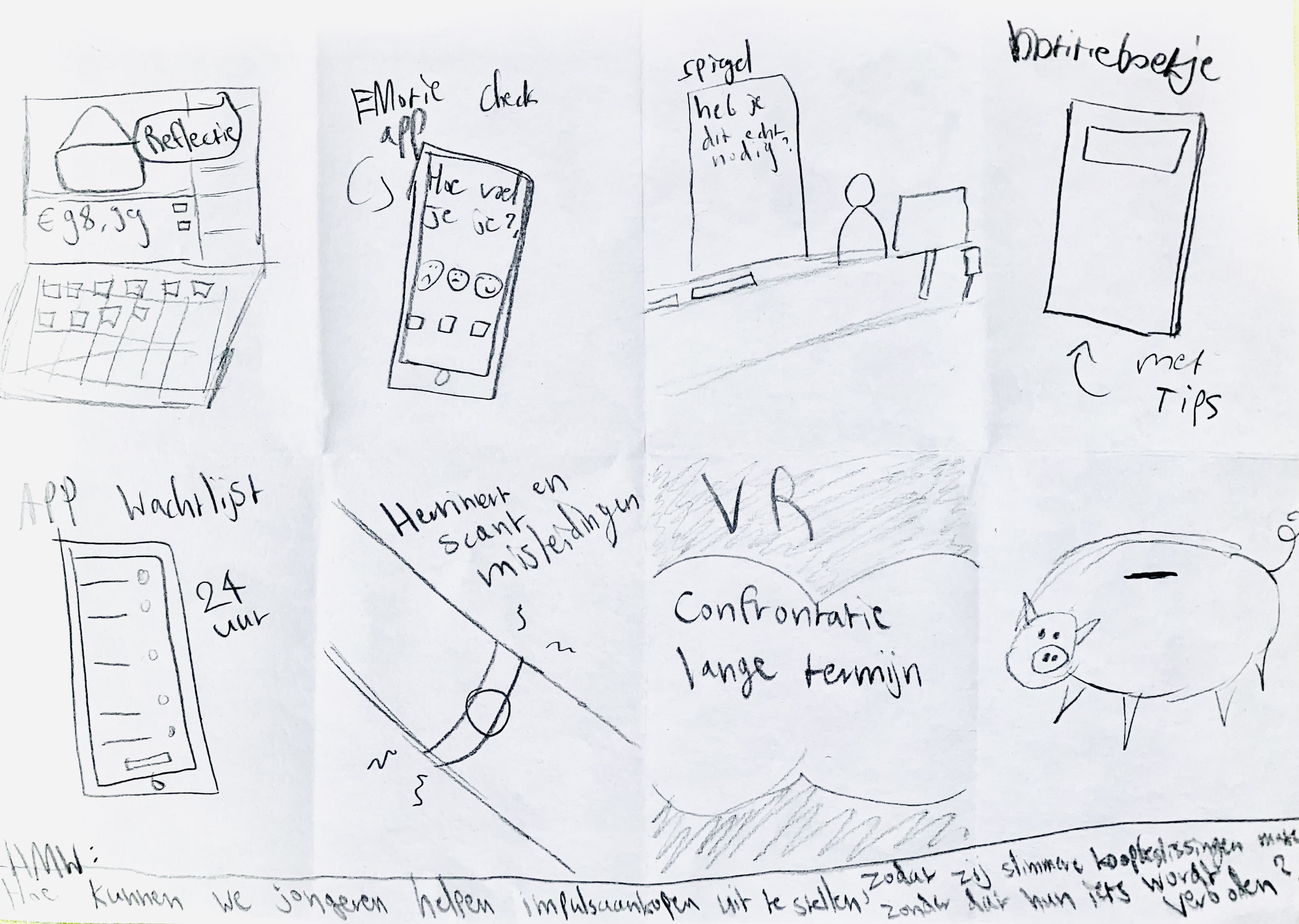 Crazy Eight eerste versie